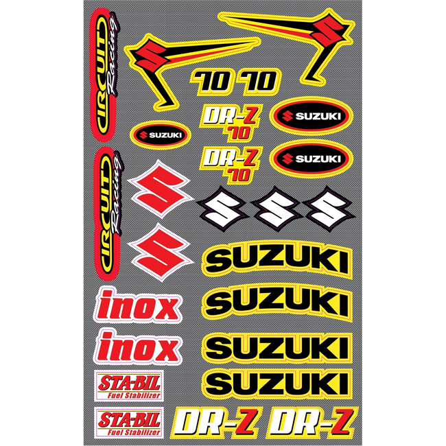 PRODRZ70A - ECONOMY DRZ70 SUZUKI STICKER KIT Hover Image