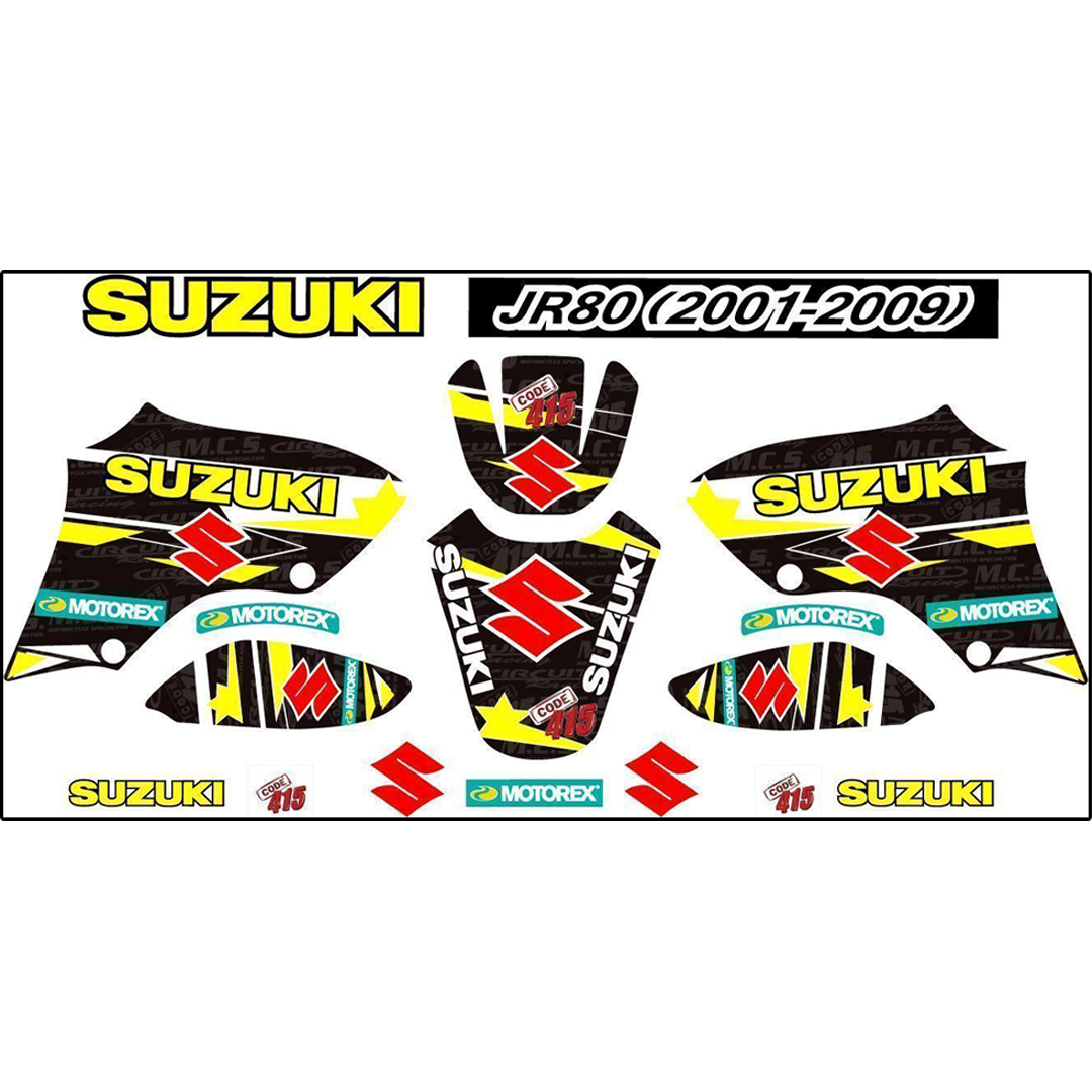 PROJR80 - JR80 SUZUKI STICKER KIT 2001 - 2009