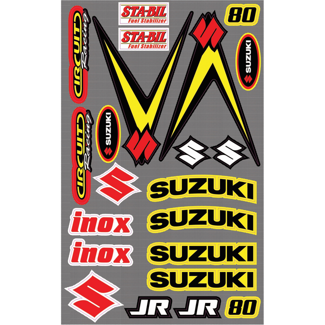 PROJR80A - ECONOMY JR80 SUZUKI STICKER KIT Hover Image