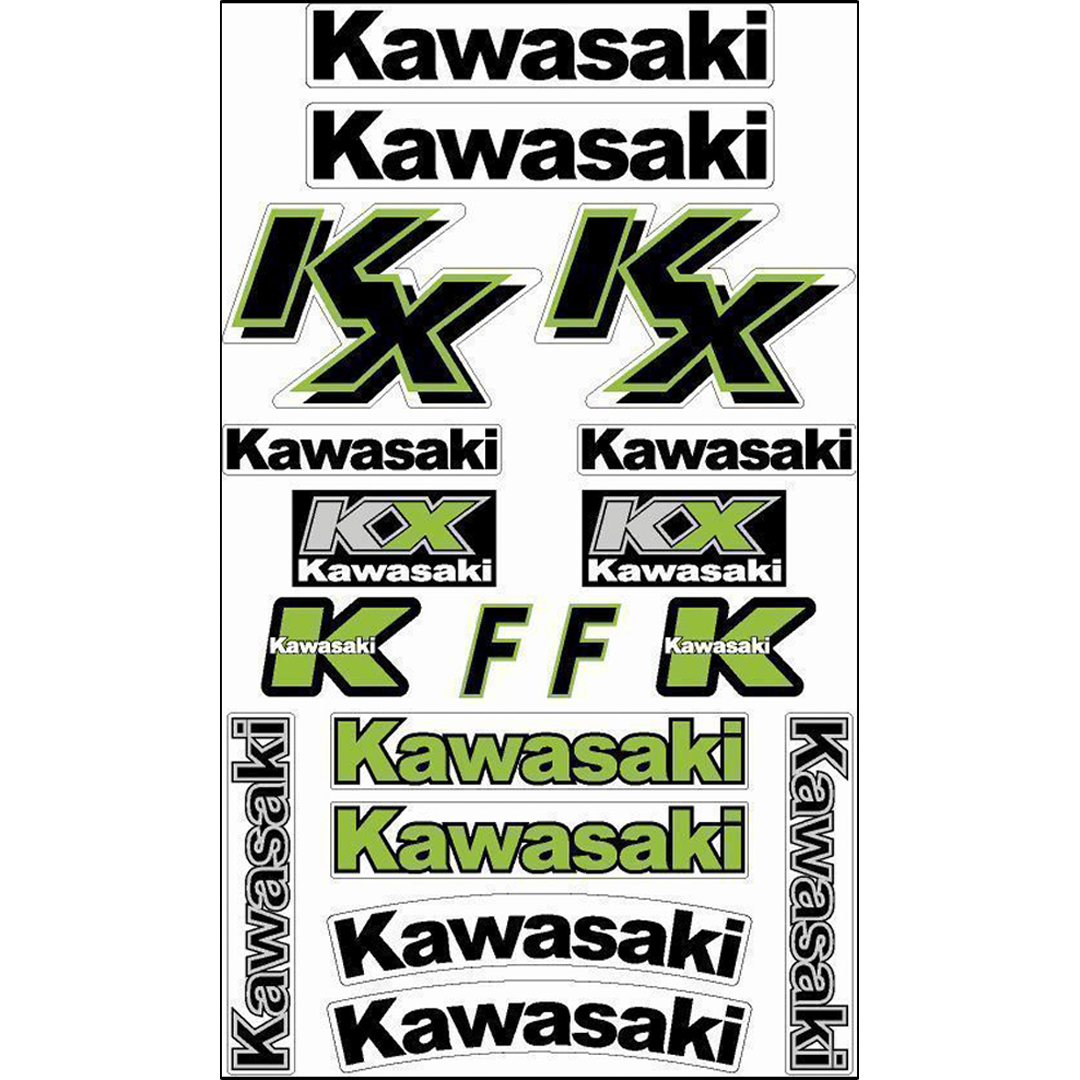 PROKX2 - KAWASAKI KXF STICKER KIT 2006