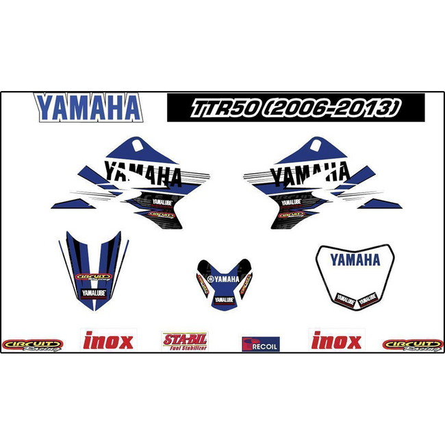 PROTTR50 - TTR50 YAMAHA STICKER KIT 2006 - 2013 Hover Image