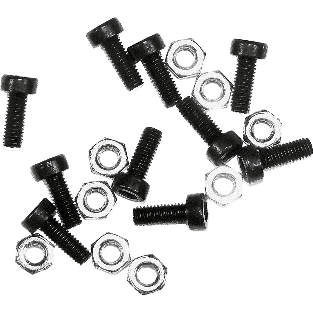 RH1AB - REGO LABEL HOLDER SCREW KIT BLACK