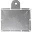 RH1S - ALLOY REGO LABEL HOLDER SILVER