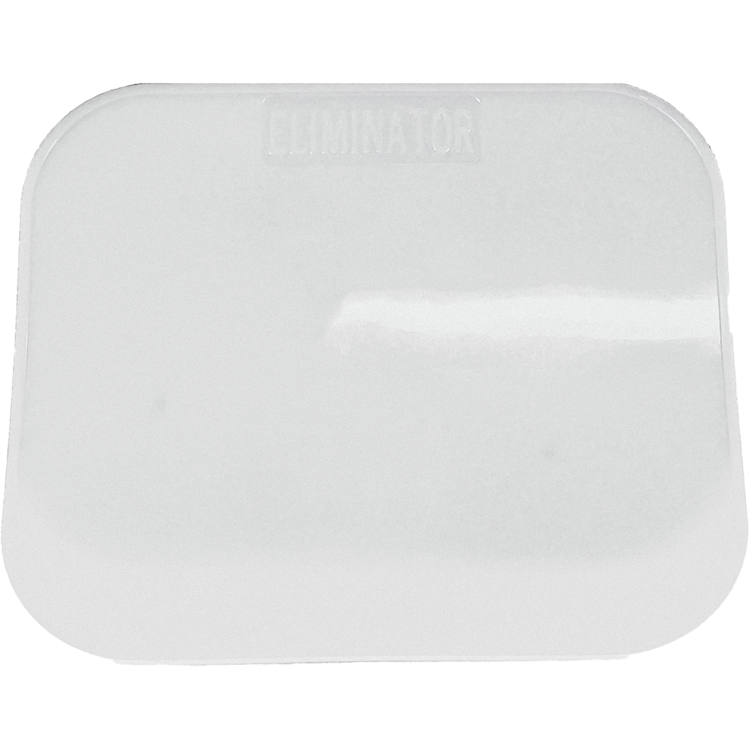 RP6 - RACE NUMBER PLATE WHITE