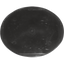RP8 - BLACK OVAL RACE PLATE