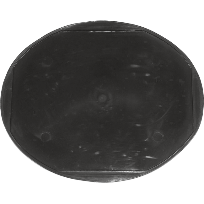 RP8 - BLACK OVAL RACE PLATE Hover Image