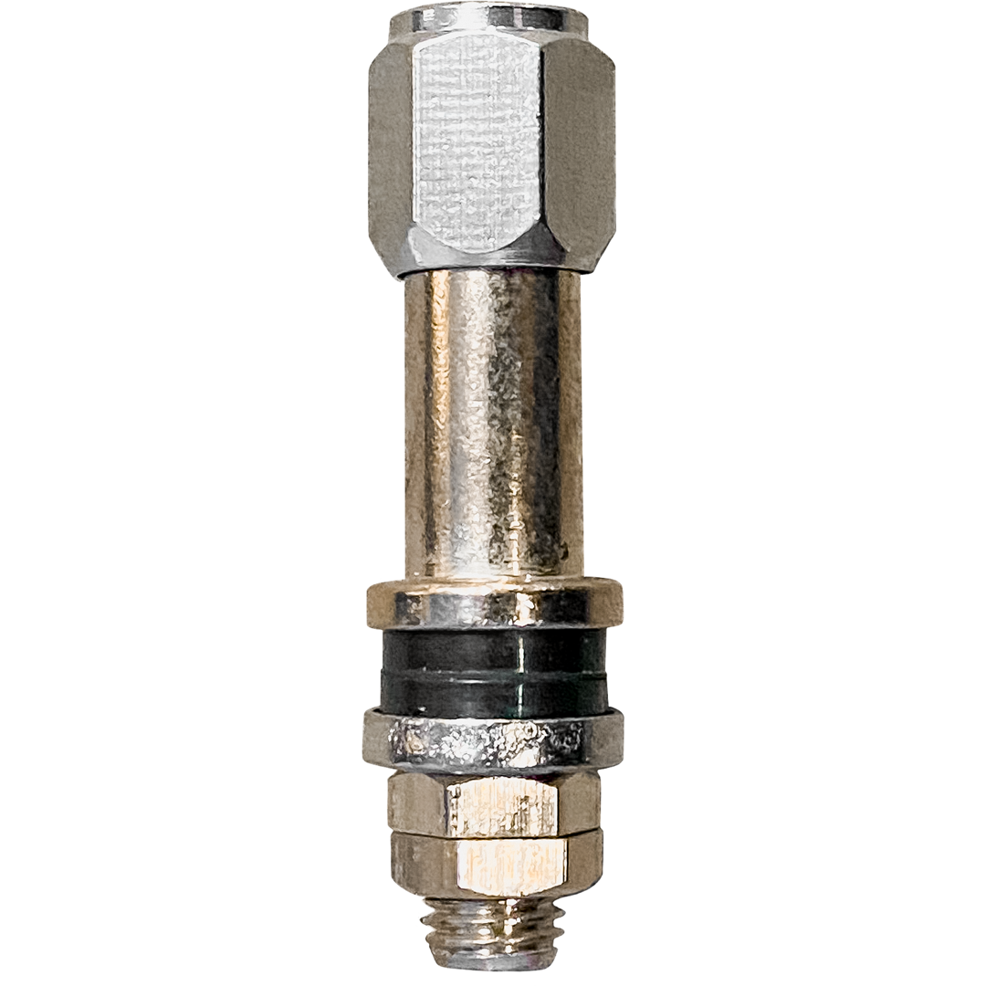 RTT101 - VALVE STEM 6MM CHROME