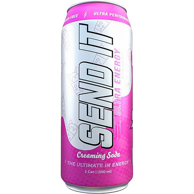 SEND5 - SEND IT ENERGY CREAMING SODA 500ML (12/CTN) Hover Image