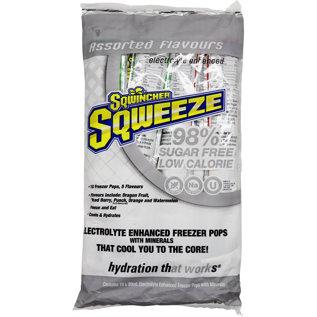 SQSFPZ - SQWINCHER SQWEEZE ZERO FREEZER POPS (10/PACK)