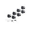 TRAX lock set. 7 matching locks, 2 keys. Simultaneous locking.