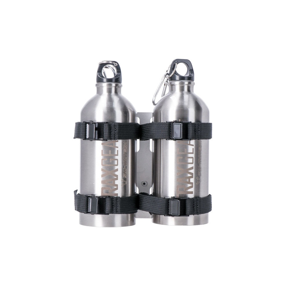 TRAX bottle set 2. For TRAX accessory mount. Inkl. 2x 0.6 l bottle.