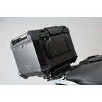 TRAX ADV top case passenger backrest. For TRAX ADV top case. Black.