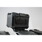 TRAX ADV top case passenger backrest. For TRAX ADV top case. Black.