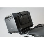 TRAX ADV top case passenger backrest. For TRAX ADV top case. Black.