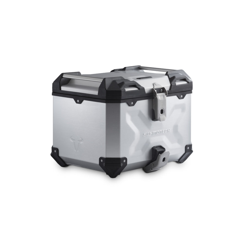 TRAX ADV top case. Aluminum. 38 l. Silver.