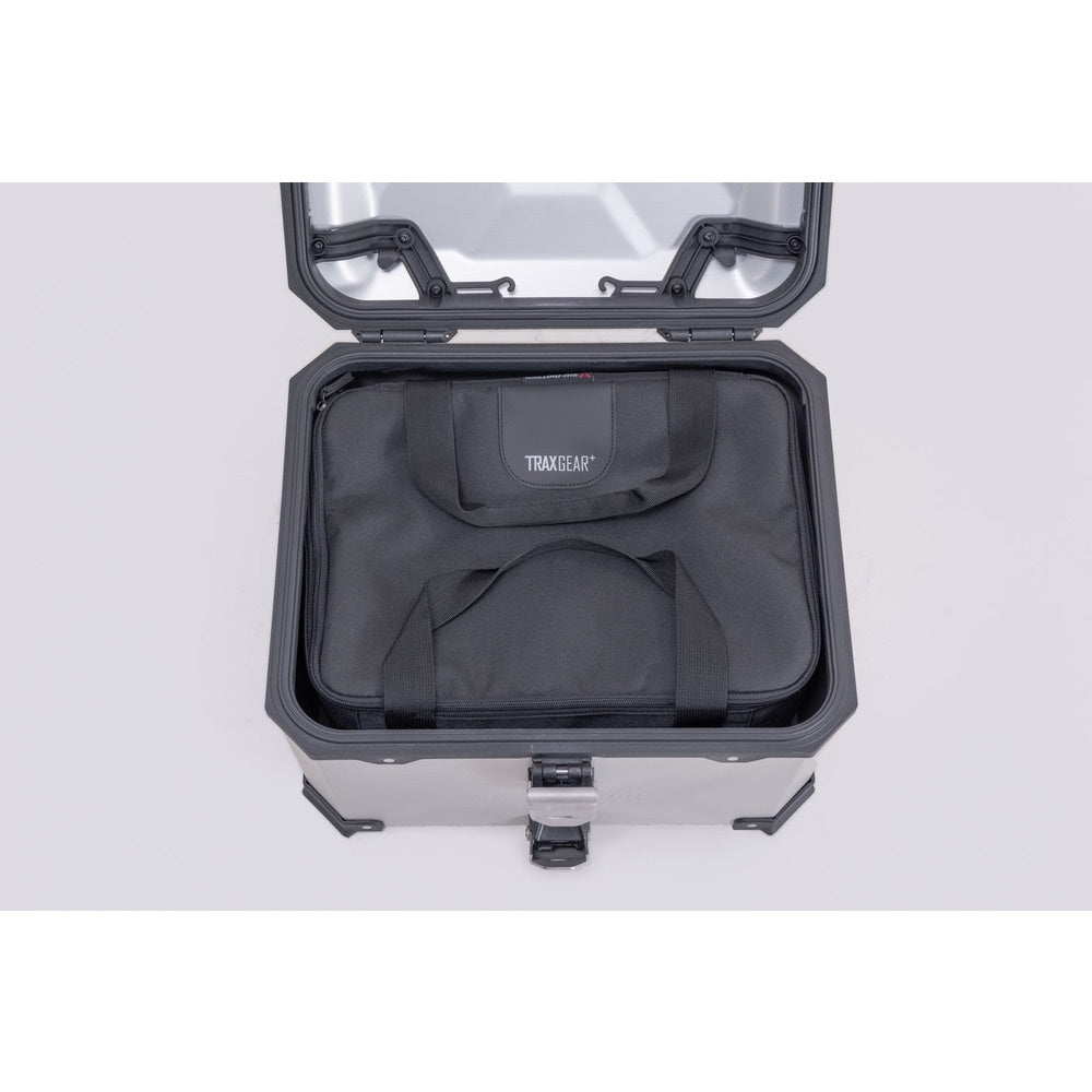 TRAX top case inner bag. For TRAX top case. Water-resistant. Black.