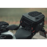 PRO Rearbag tail bag. 1680D Ballistic Nylon. Black/Anthracite. 22-34 l.