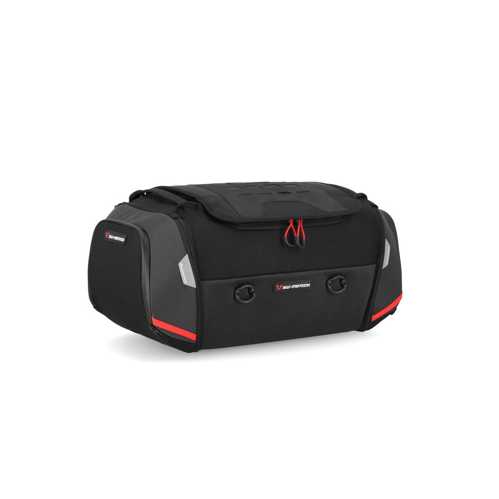 PRO Rackpack tail bag. 1680D Ballistic Nylon. Black/Anthracite. 32-42 l.