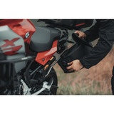 PRO BLAZE saddlebags. 1680D Ballistic Nylon. Black. In pairs.
