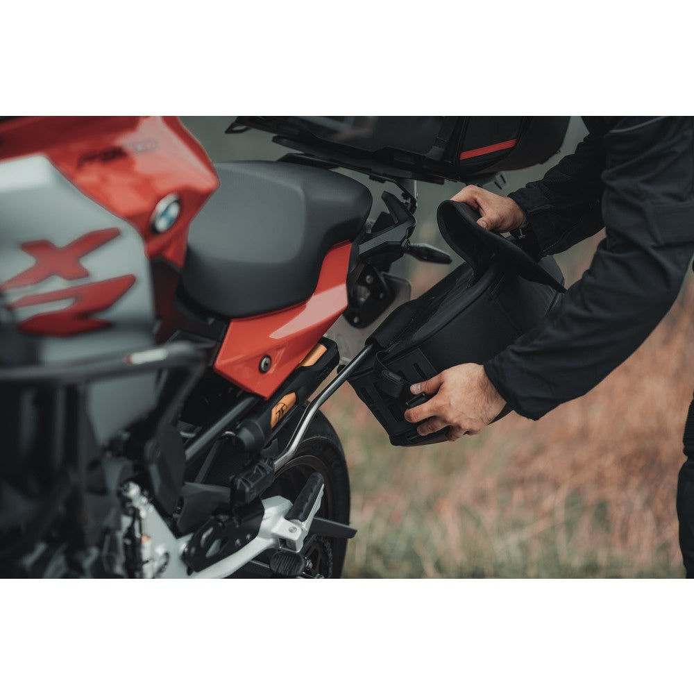 PRO BLAZE H saddlebags. 1680D Ballistic Nylon. Black. In pairs.