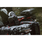 SysBag WP M with left adapter plate. 17-23l. Waterproof. For side carriers.