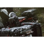 SysBag WP M with left adapter plate. 17-23l. Waterproof. For side carriers.
