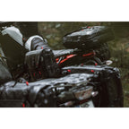 SysBag WP M with right adapter plate. 17-23l. Waterproof. For side carriers.
