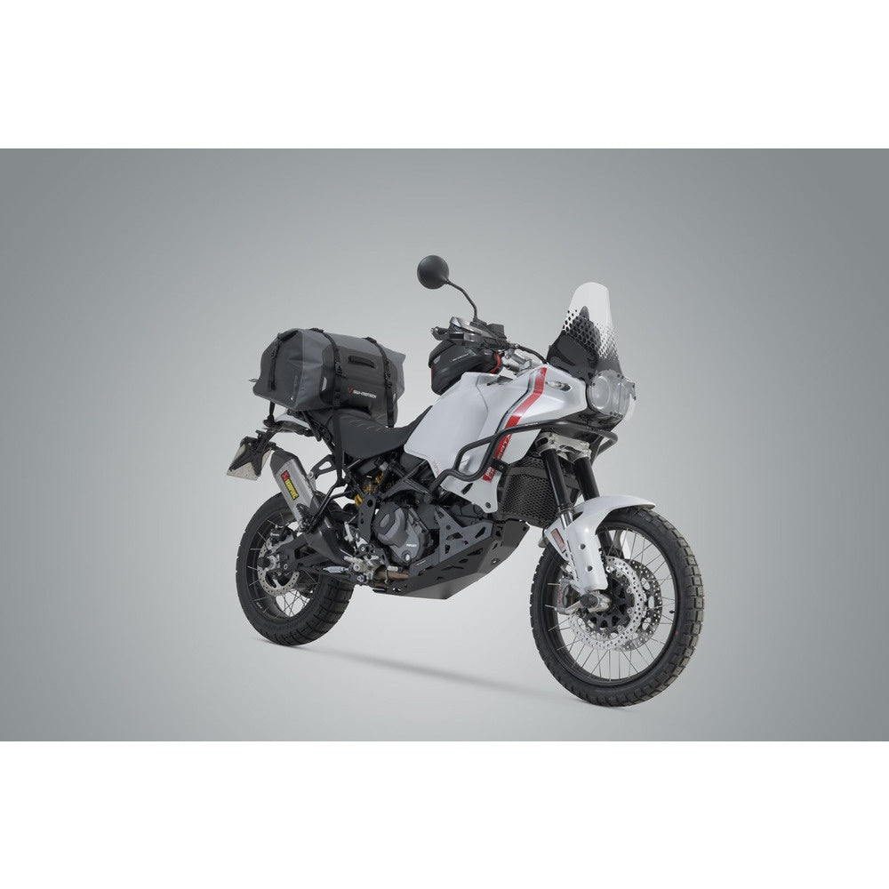 Drybag 350 tail bag. 35 l. Grey/black. Waterproof.