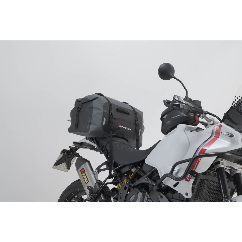 Drybag 350 tail bag. 35 l. Grey/black. Waterproof.