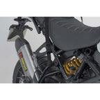 Drybag 350 tail bag. 35 l. Grey/black. Waterproof.