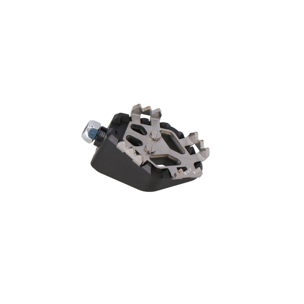 ADVENTURE step for brake pedal. Black/Silver.