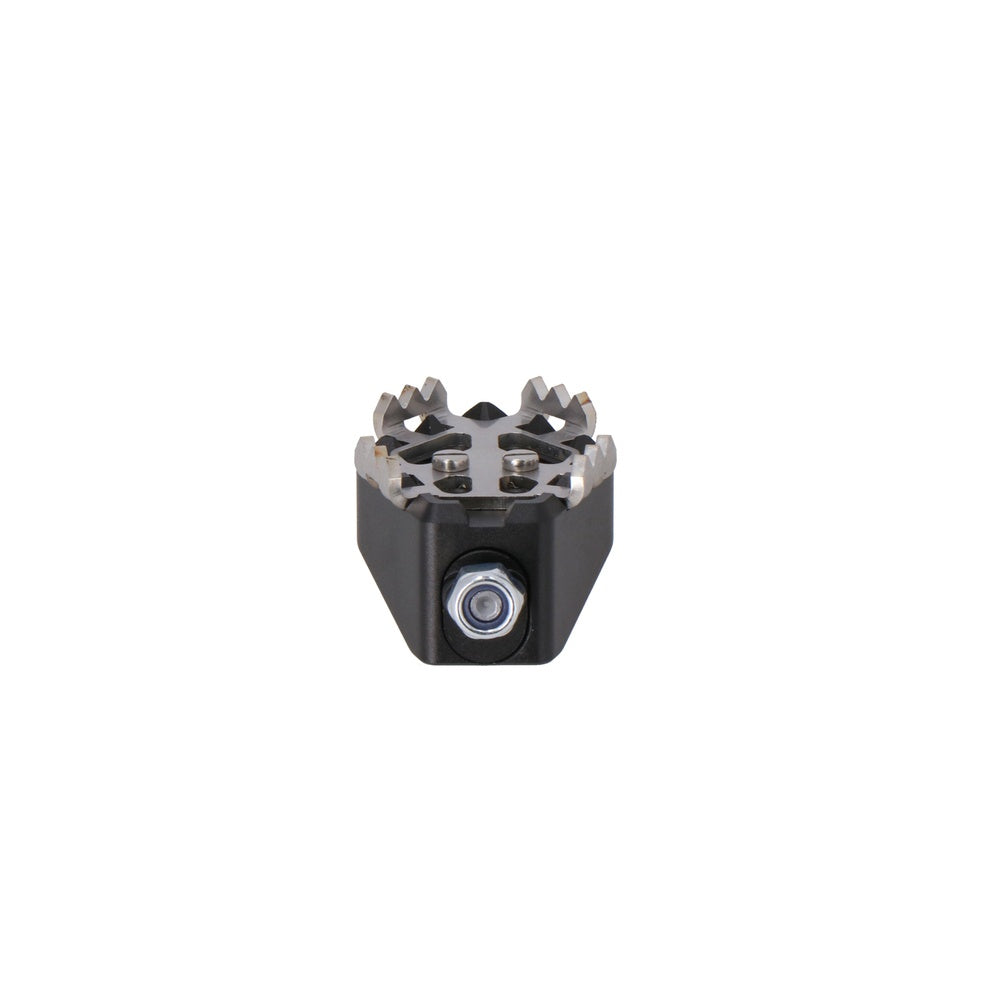 ADVENTURE step for brake pedal. Black/Silver.