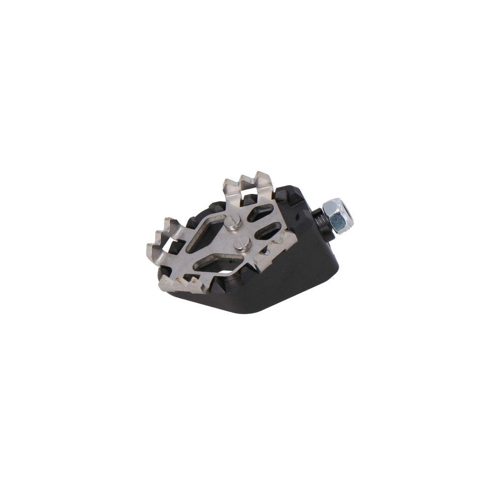 ADVENTURE step for brake pedal. Black/Silver.