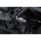 ADVENTURE step for brake pedal. Black/Silver.