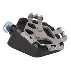 ADVENTURE step for brake pedal. Black/Silver.