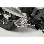 EVO footrest. Stainless steel. Adjustable.