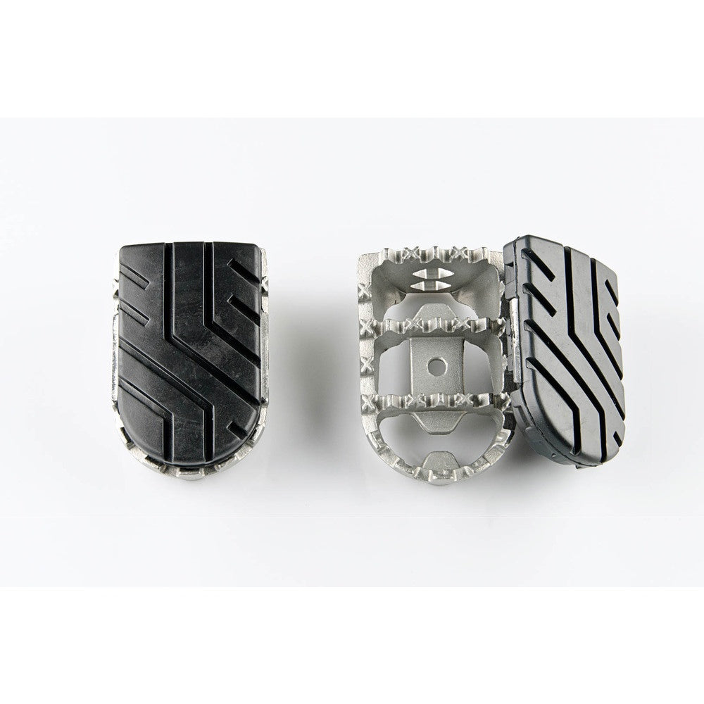 ION footrest kit.Silver. Kawasaki Versys 1100 (24-).(FRS.08.011.10400/S)