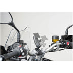 1" ball kit. Incl. M6/M8 screws, handelbar clamp for diam 22-28mm.