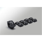 1" ball kit. Incl. M6/M8 screws, handelbar clamp for diam 22-28mm.
