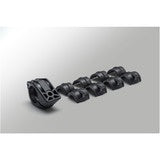 1" ball kit. Incl. M6/M8 screws, handelbar clamp for diam 22-28mm.