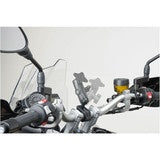 1" ball kit. Incl. M6/M8 screws, handelbar clamp for diam 22-28mm.