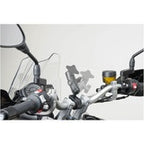 1" ball kit. Incl. M6/M8 screws, handelbar clamp for diam 22-28mm.