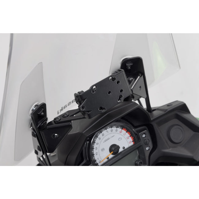 GPS mount for cockpit.Black. Kawasaki Versys 650 (14-21).(GPS.08.646.10700/B) Hover Image