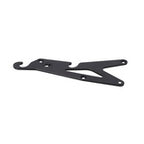 Adapter plate SLH for SLC. Black. Universal. For right side.