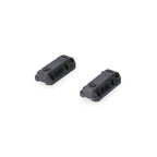 BLAZE saddlebag mounting set. With base and plug. No supports. Black.