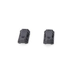 BLAZE saddlebag mounting set. With base and plug. No supports. Black.