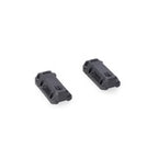 BLAZE saddlebag mounting set. With base and plug. No supports. Black.