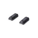 BLAZE saddlebag mounting set. With base and plug. No supports. Black.