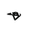SLH side carrier LH1 right. Triumph Bonneville Speedmaster (18-). (HTA.11.682.11000)