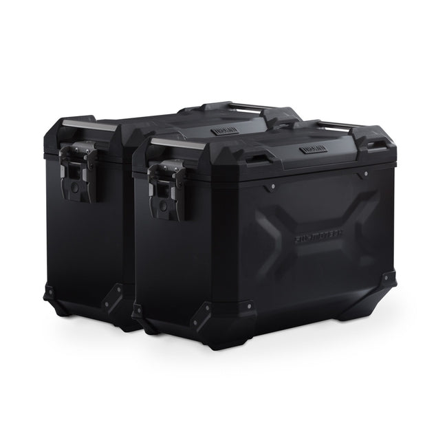 TRAX ADV aluminium case system.Black.45/45 l. KTM 990 SM / SM-T / SM-R / 950 SM(KFT.04.621.70100/B) Hover Image